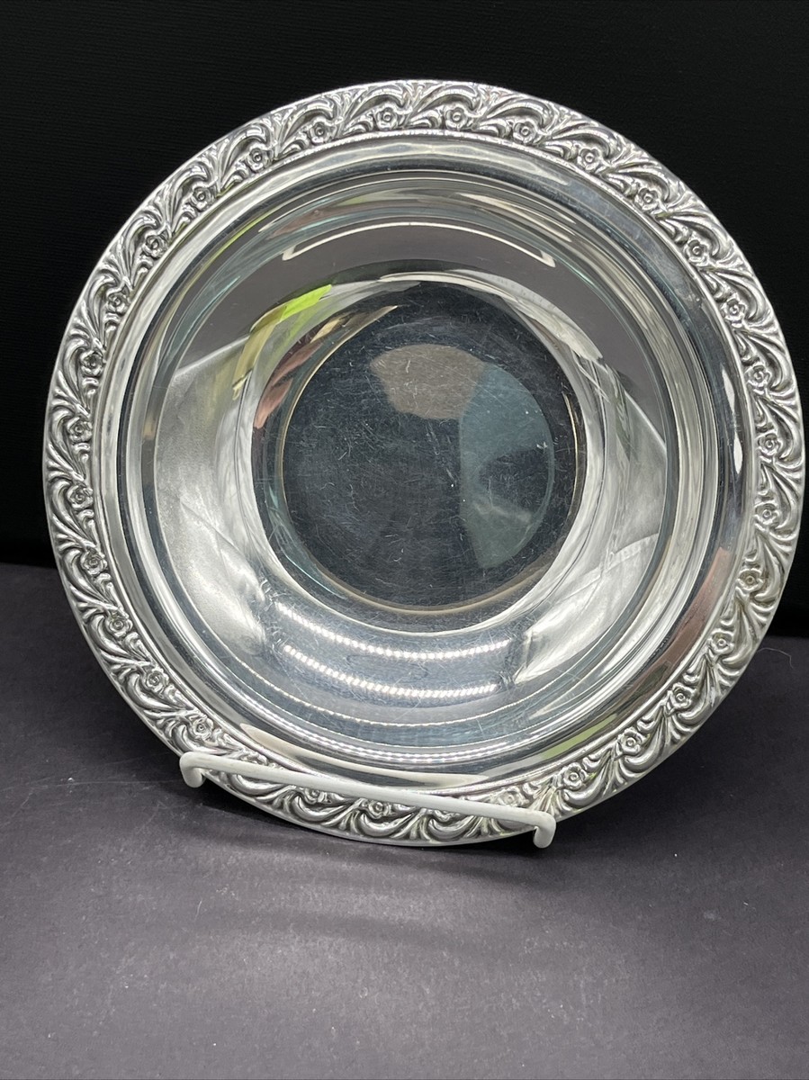 シルバーボウル Vintage Wm Rogers #748 Silver Plate 7 3/8
