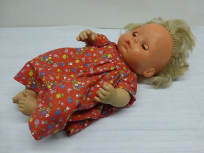 Rarität Puppe Baby Doll Tender Love, von Mattel, 1972, USA, Drink&Wet, 30cm 
