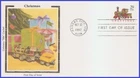 USA3 #2712 U/A COLORANO SILK FDC   Train Engine Christmas Toys