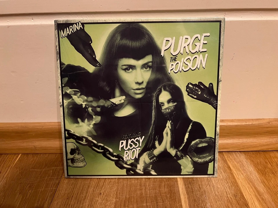 7" Glow In The Dark Vinyl Marina and The Diamonds Purge The Poison - Bild 3 von 4