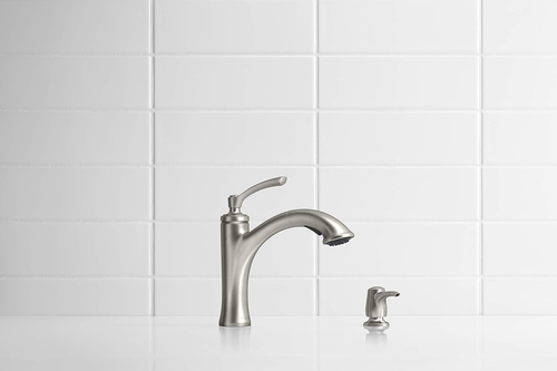 K-R16399-SD-CP Elliston Kitchen Sink Faucet, - Picture 8 of 10