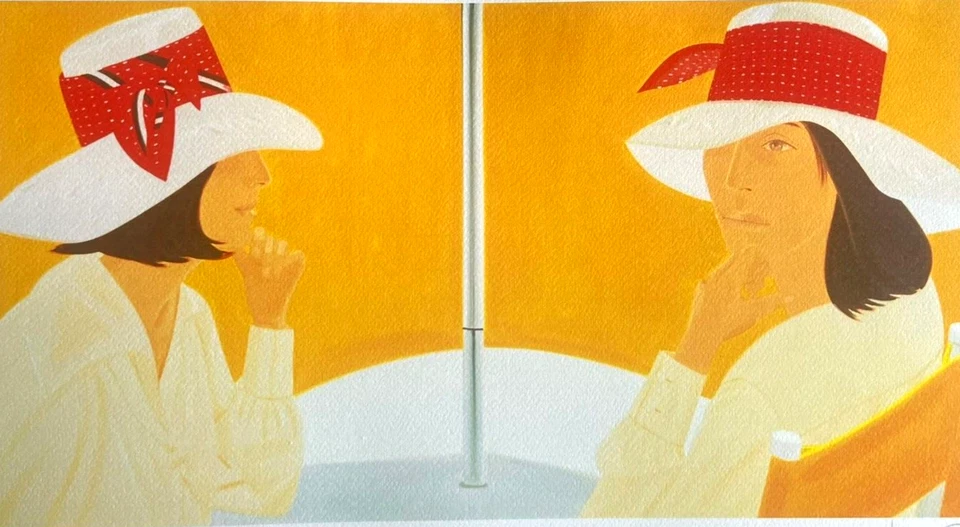 Litografía Alex Katz certificado de autenticidad original firmada numerada en colección de lápices # Foto 2 de 4