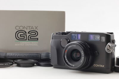 ⏯️CLA'd [MINT++ w/Box] Contax G2 Camera Black Biogon 28mm