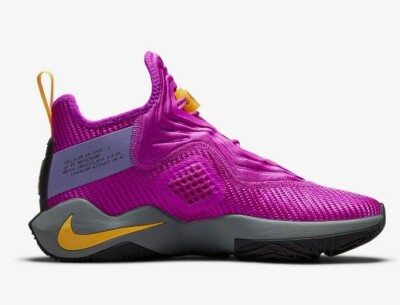 Size 13 - Nike LeBron Soldier 14 Lakers for sale online | eBay display picture 1