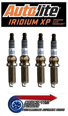 Fram Autolite USA Iridium Zündkerzen Satz Uprated- Mitsubishi Lancer Evo 9 CT9A