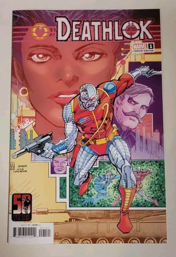 DEATHLOK 50TH ANNIV SPECIAL #1 11/2024 NM-/VF+ COWAN VARIANT MARVEL COMICS