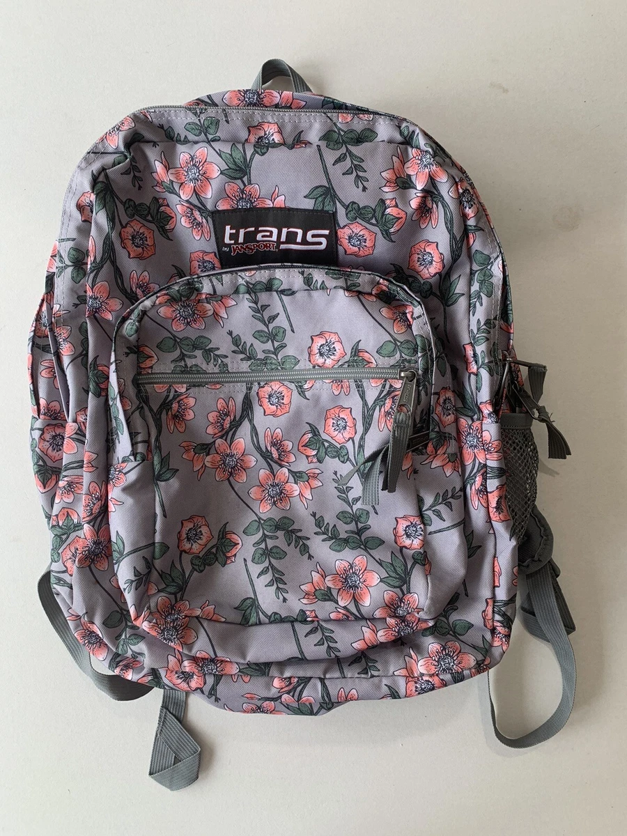 Jansport vintage top floral backpack