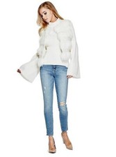 GUESS Sophia Faux-Fur Vest Scuffy Multi L