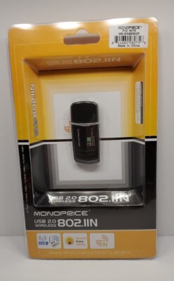 Monoprice Wireless LAN USB 2.0 Compatible with Linux, Windows or Mac.