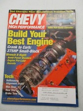 Chevy High Performance Magazine September 2003 Engine Building 375hp Small Block Chevy High Performance Magazine September 2003 Engine Building 375hp Small Block