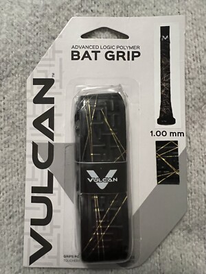 Vulcan Advanced Logic Polymer Bat Grip GOLD LAZER 1.00 MM | eBay