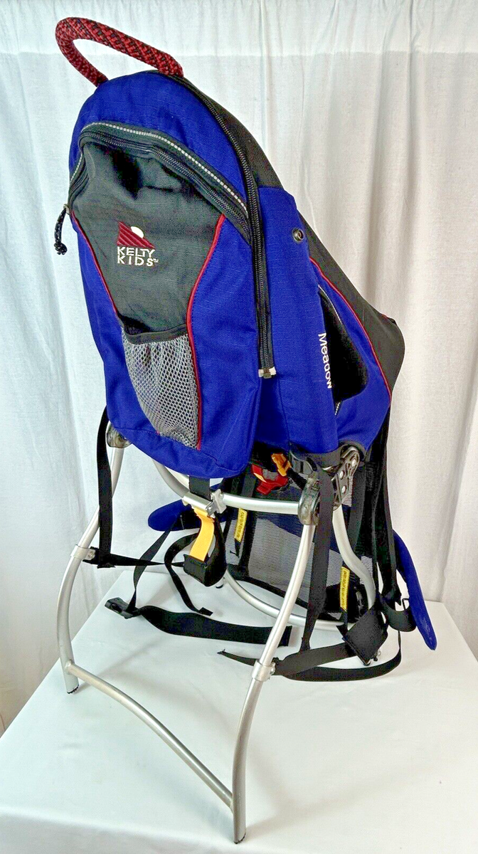 Kelty Kids Meadow Blue Stand Up Baby Child Carrier Backpack