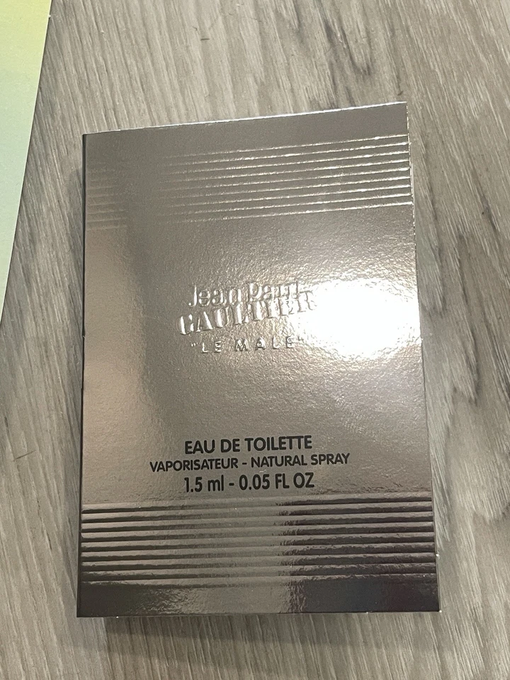 Мужские дизайнерские духи образец набор лот x 5 различных флаконов Prada Hermes Gaultier - Изображение 3 из 4