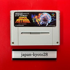 Super Metroid Complete Set Nintendo Super Famicom SFC  Good Condition jp