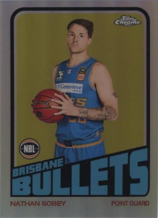 2022-23 Topps Chrome NBL National Basketball League - Nathan Sobey #72-3 - 1 of 2