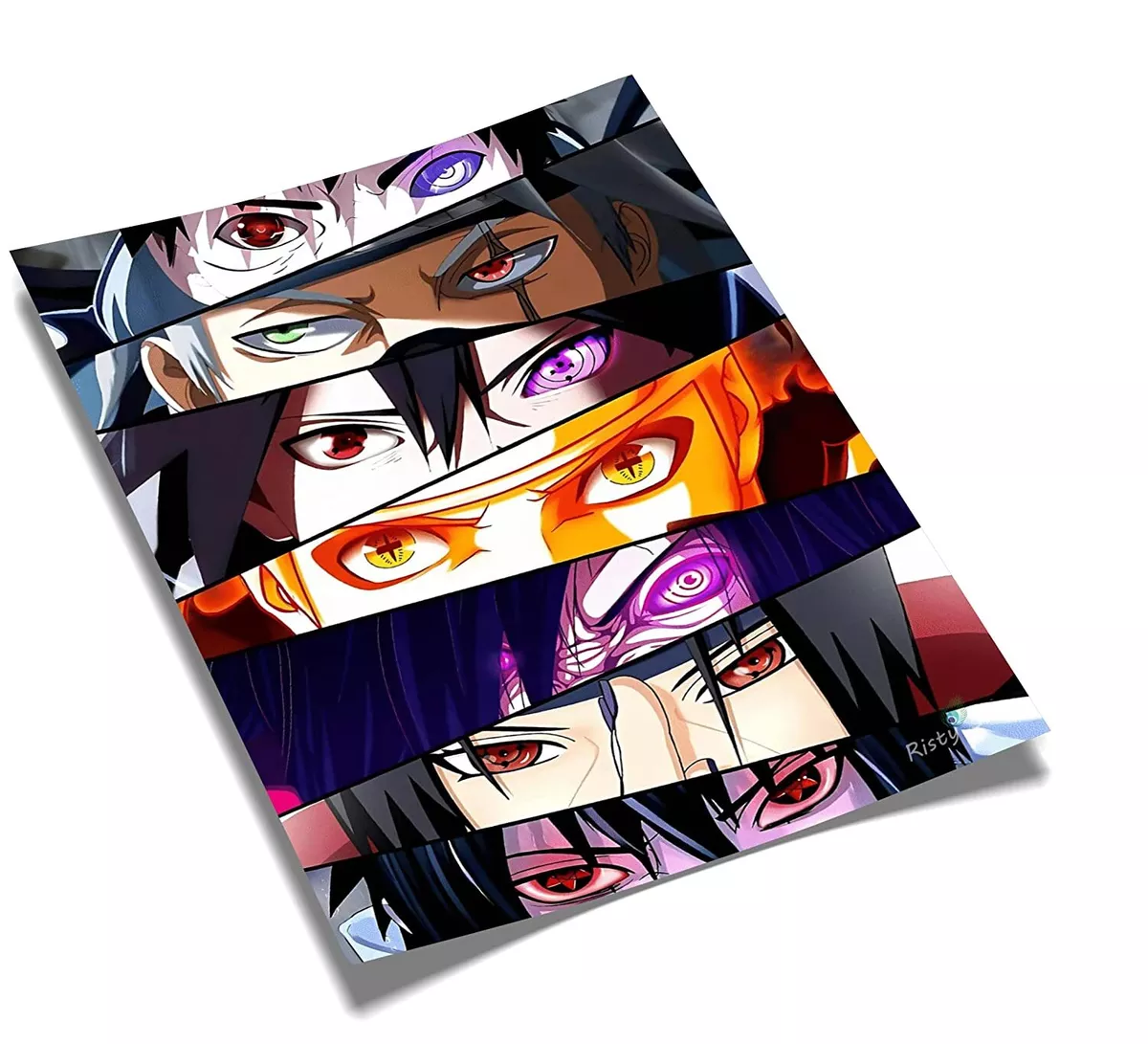 Naruto Eyes (Anime eyes) Canvas Art Print for Sale in Orlando, FL - OfferUp