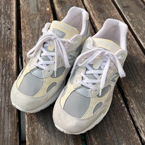 New Balance Sneakers Shoes M992NC Gray White Size Men US10.5 / JP28.5 Excellent