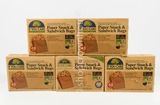 5 If You Care Unbleached Paper Snack & Sandwich Bags 48ct=240 bags Compostable