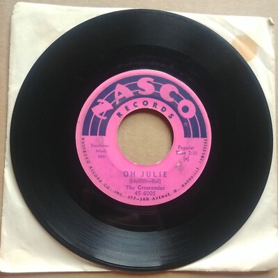 THE CRESCENDOS Oh Julie 45 7