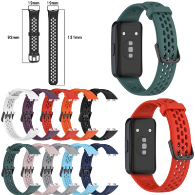 Silicone Bracelet Strap Watch Band for Huawei Band 8 Replacement Wristband