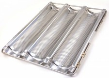 Lares BAGUETTE BACKBLECH EDELSTAHL BROTBACKFORM Baguetteblech Backform