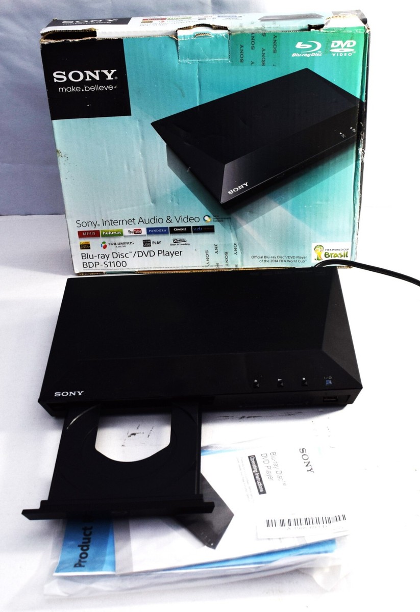 SONY BDP-S1100 Streaming Full HD 1080p Blu-Ray & DVD Disc Player