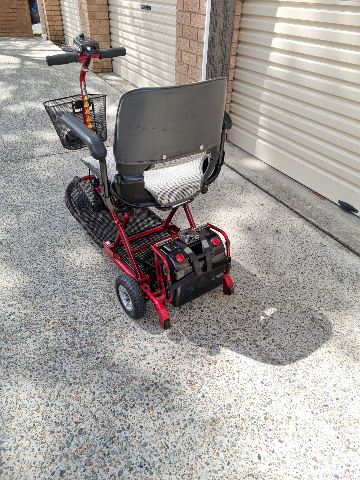 Pmmc Fold & Go Ultralite Mobility Scooter with new Batteries Fully