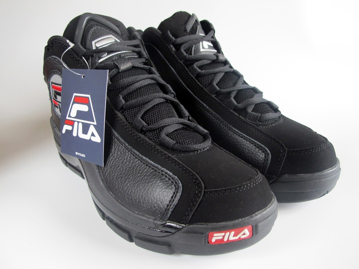 Fila 96 Grant Hill 2 Black Reflective Shoes Men's 10.5