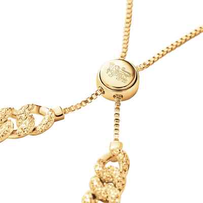 IceLink Adjustable Cuban Link Bracelet in 14K Gold Plating - New Cuban Bracelet - IceLink main image 2