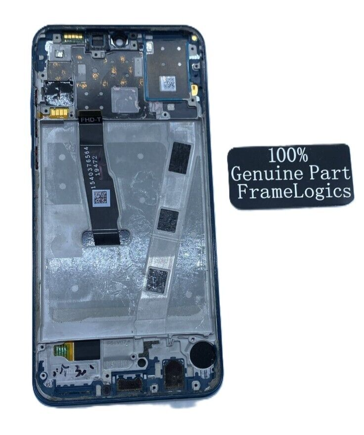 Écran LCD Complet Nacré + Batterie Pour Huawei P30 - Neuf Sur Châssis - Noir