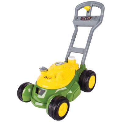 John Deere Bubble-N-Go Lawn Mower Bubble Solution Kids Toy