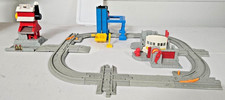 Fisher Price GeoTrax Lot 3 Buildings Switch Tracks Intersections Curves Ramps