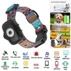 4G Pet GPS Tracker SIM Card Waterproof Dog Cat Collar Locator for Android iOS