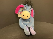 Disney Store Eeyore Plush Toy 9" Winnie the Pooh blue with tag