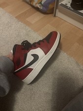 Nike Air Jordan 1 Mid Sneaker Mid Top Rot/Sch...