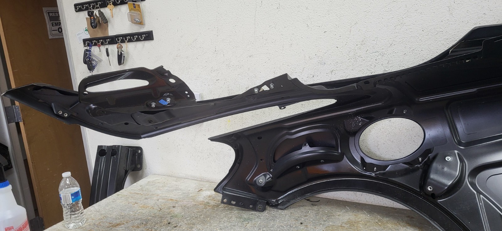 2018-2020 MCLAREN 720S DRIVER RIGHT SIDE QUARTER PANEL BLACK OEM *DC9289