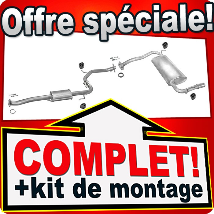 Ligne d'échappement Mazda 323 C V Coupe pour vos trajets quotidiens fluides