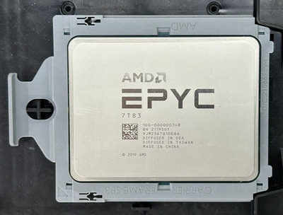 AMD EPYC Milan 7T83 64 core 128 threads 2.45Ghz CPU Processor Unlocked Same 7763