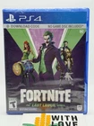 Fortnite: The Last Laugh Bundle - PS4 PlayStation 4 New Sealed BRAND NEW!