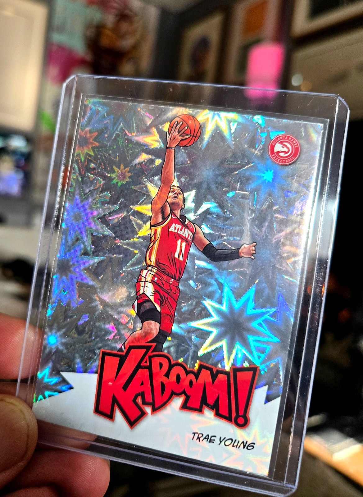 TRAE YOUNG 2020 Panini Crown Royale Kaboom! #12 SP