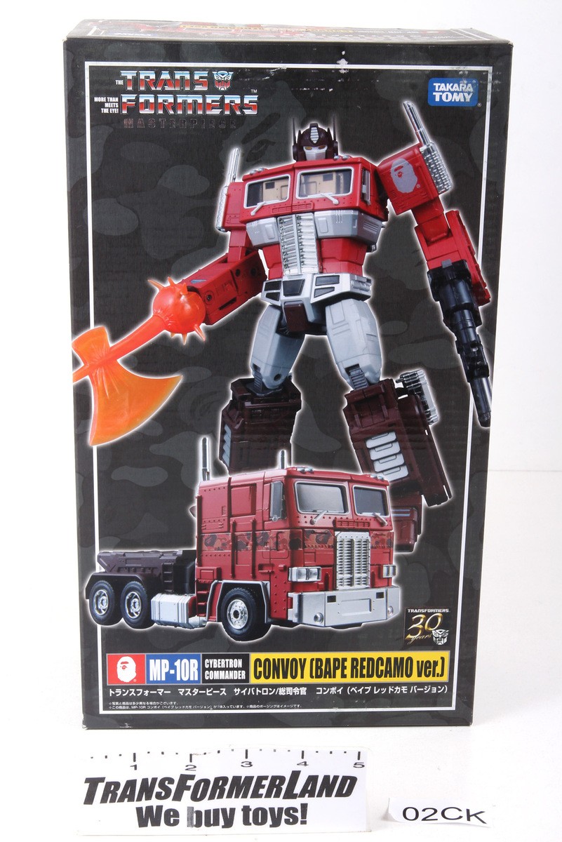 新品 TRANSFORMERS MP-10R CONVOY コンボイ APE Convoy (BAPE Redcamo Ver) Sealed MISB MOSC Masterpiece MP