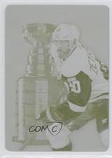 2012-13 Panini Rookie Anthology Printing Plate Yellow 1/1 Henrik Zetterberg 0c3