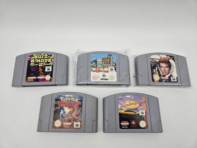 N64 Pokemon Stadium South Park Bust-A-Move 2 GoldenEye 007 Lamborghini Nintendo 
