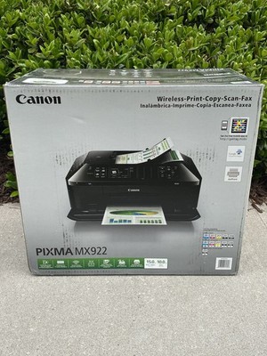 Canon PIXMA MX922 Wireless Color Inkjet All-in-One Printer Print Scan Fax