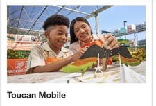 Home Depot Toucan Mobile Kids Workshop Kit Pin July 2025 New