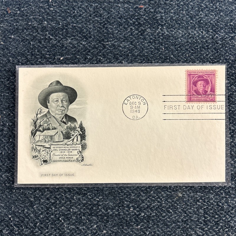 U. S. FDC - 980 - Joel Chandler Harris - ArtMaster cachet 