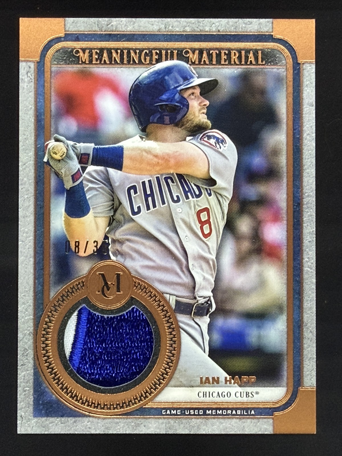Ian Happ 8/35 Copper Jersey # Match 2019 Topps Museum Collection Game Used