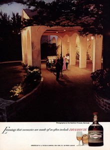 1973 Drambuie: Hamilton Princess Bermuda Vintage Print Ad