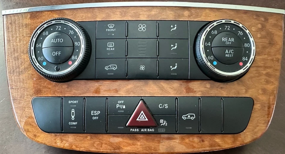 Mercedes GL450 ML350 2006-2008 calefacción aire acondicionado climatización A 251 820 82 89 ¡OEM! Foto 3 de 4