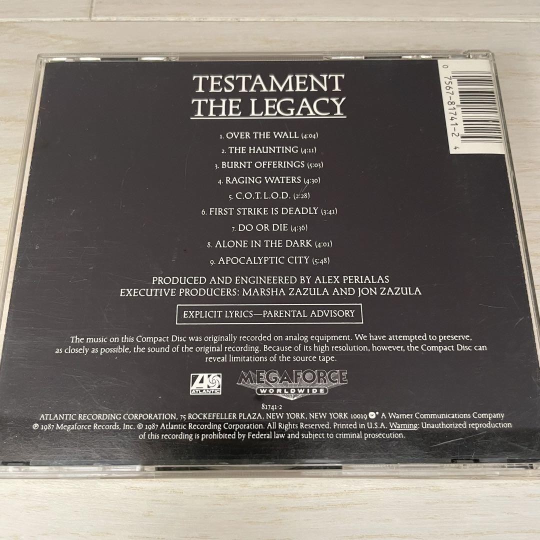 【LP】TESTAMENT　THE LEGACY Testament – The Legacy – Vinyl (Green, LP, Album + 2 more